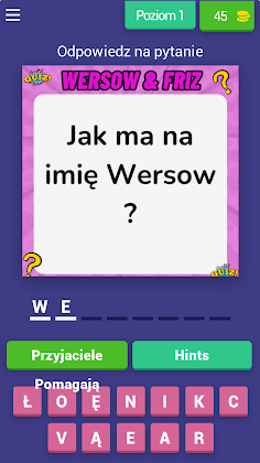 Wersow i Friz Quiz - Screenshot 3