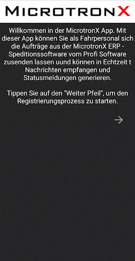 Android application MicrotronX App screenshort