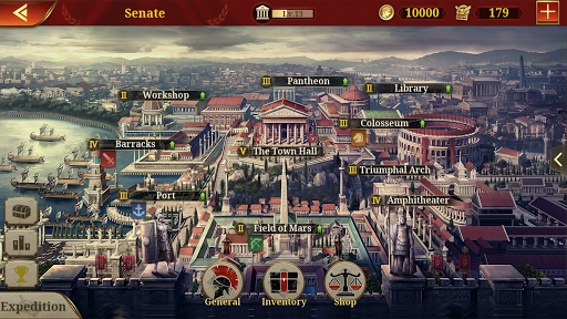 Great Conqueror: Rome - Juego de estrategia de civilización