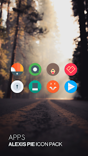 Alexis Pie Icon Pack: Минимальный APK (исправленный/разблокированный) 3