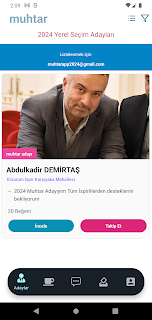 Muhtar - Tanıtım Platformu screenshot 1