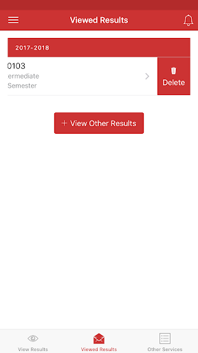 Student Exam Results Screen 3