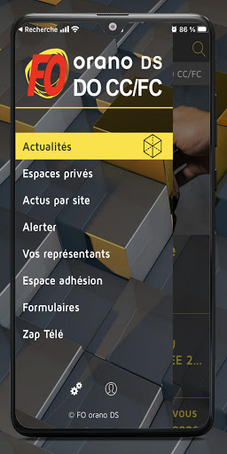 Android application FO ORANO DS DO CC/FC screenshort
