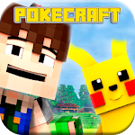 Cover Image of डाउनलोड Mod PokeCraft v2.0 [+Skins] 4.1 APK