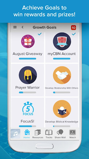 Screenshot of myCBN Prayer & Devotional App