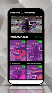 Mod Bussid DJ Truck Strobo
