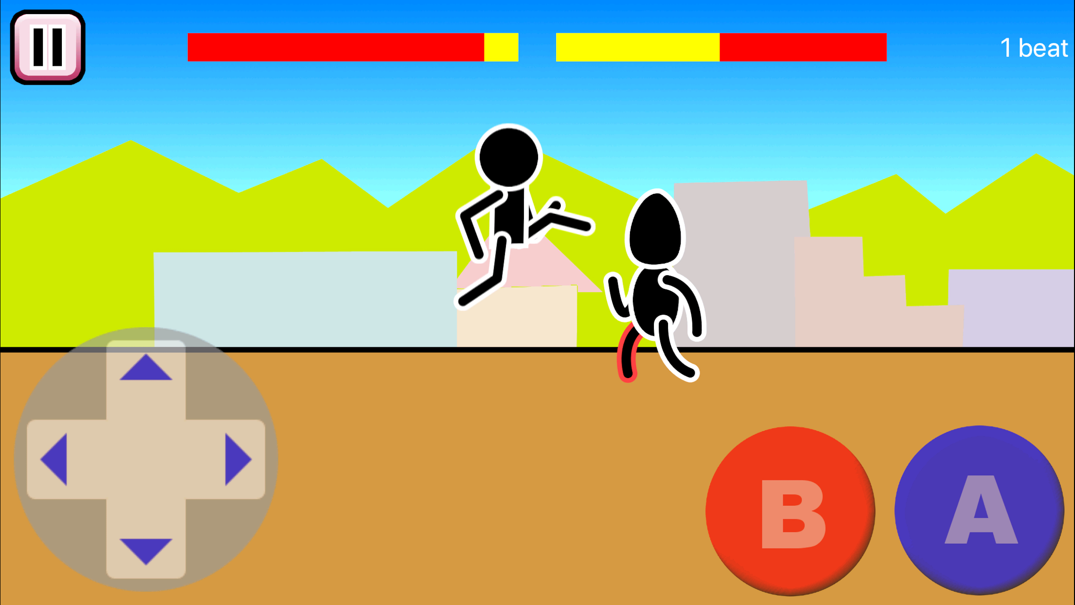 Android application Fighting game Mokken screenshort