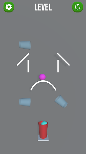 Fill the cups 3D Screen 3