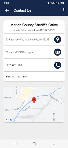 Marion County Sheriff Indiana Screen 2