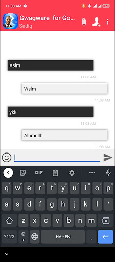 Gwagware For Governor Chat Screen 2
