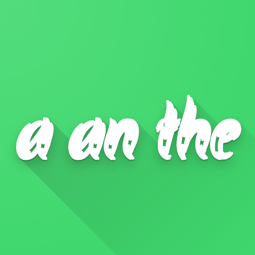 English Articles : a, an, the logo