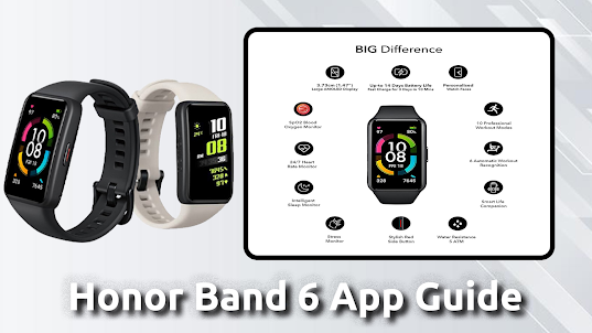 Honor Band 6 Watch App Guide