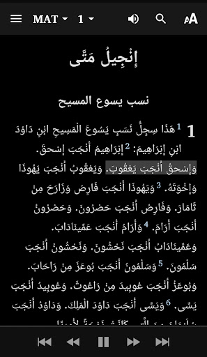 Android application Iban TIV Bible screenshort