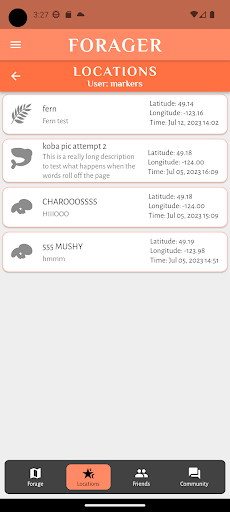 Forager Screen 3