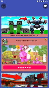 Robot Minecraft PE Mod