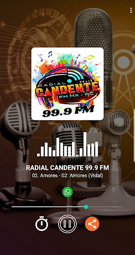 Android application RADIAL CANDENTE 99.9 FM screenshort