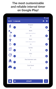 Tabata Timer: Interval Timer Captura de tela