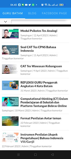 Cikgu Batam Screen 2