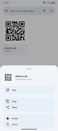 Monochrome - QR & Barcode Tool Screen 2