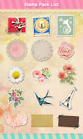screenshot of Stamp Pack: Collage