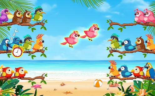 Bird Sort: Color Puzzle Game Screenshot