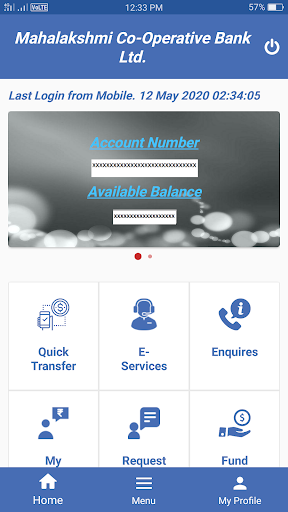 MLCBNK - MOBILE BANKING Screen 3