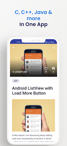 Androhive - Learning App Screen 3