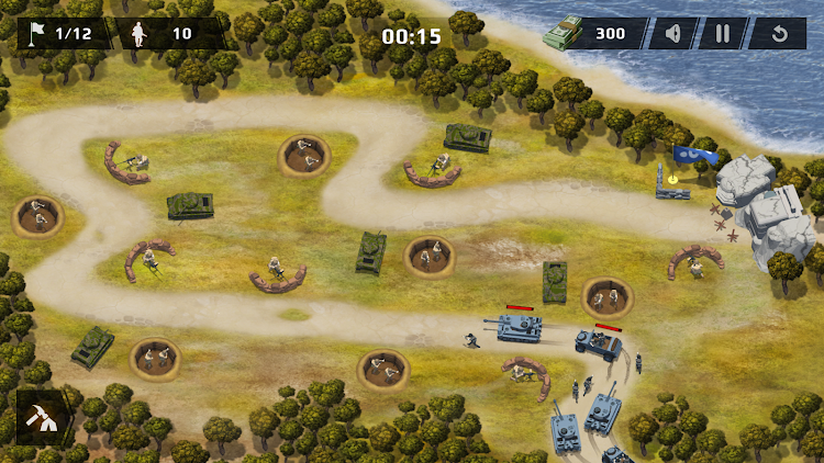 WWII Defense: RTS Army TD game - 0.7 - (Android)