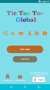 Tic Tac Toe - Global - Apps on Google Play