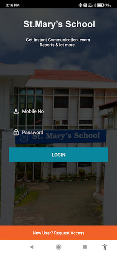 Android application St Marys School Port Blair screenshort