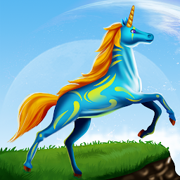 Unicorn Dash : Horse Run 아이콘 이미지