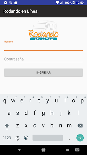 Android application Rodando en Línea - Conductores screenshort