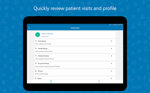 Healthcoco Pad Screen 2
