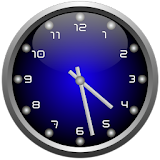 3d Glow Analog Clock Set icon