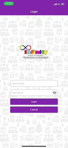 Android application Infinity nursery screenshort