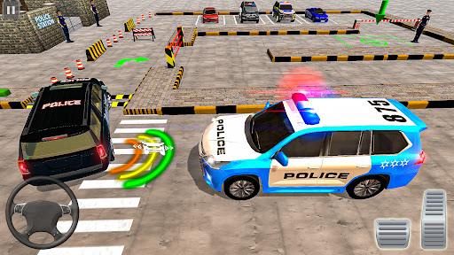 Modern Police Car Parking Game Screen 3