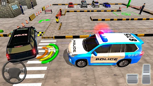 Modern Police Car Parking Game