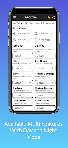 iND GFX Tool FOR PUBG  BGMI