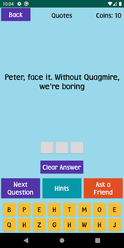 Quiz About Family Guy Screen 3