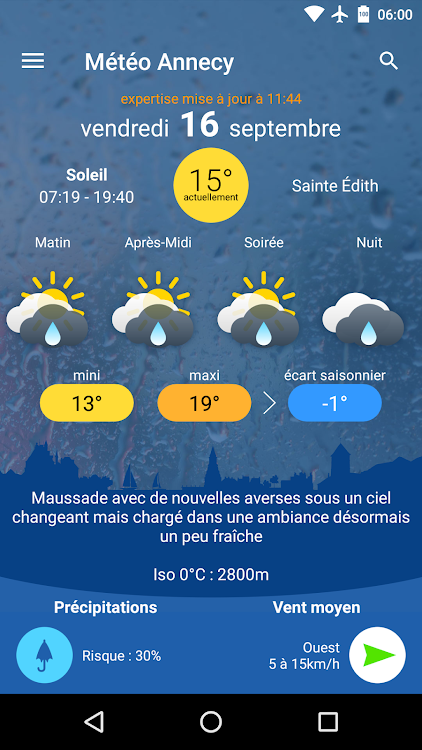 Météo Annecy - 3.7.0 - (Android)