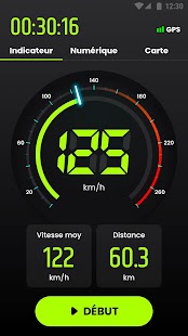 Compteur de Vitesse GPS - km/h Capture d'écran