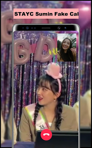 STAYC Sumin Fake Call Screen 2