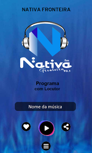 Android application Nativa Fronteira screenshort