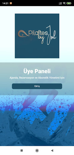 Android application Pilates by Işıl screenshort