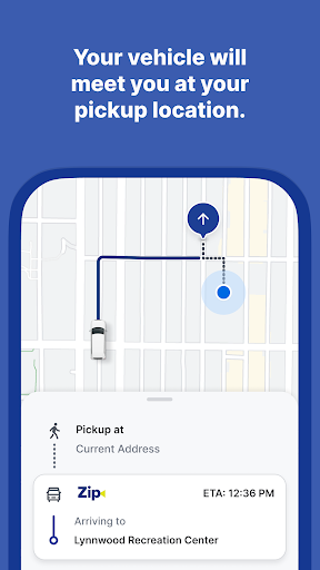 Screenshot of Zip Shuttle