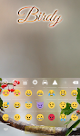 screenshot of Bird Live Wallpaper + Keyboard