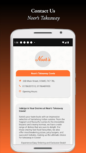 Noors Takeaway Cowie Screen 3