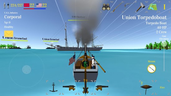 Captura de pantalla de la batalla de Vicksburg 3