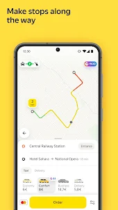 Yandex Go — taxi and delivery