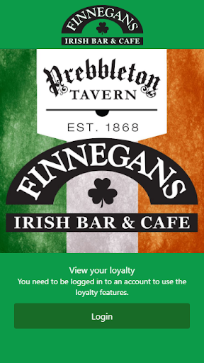 Android application Finnegans Irish Bar screenshort